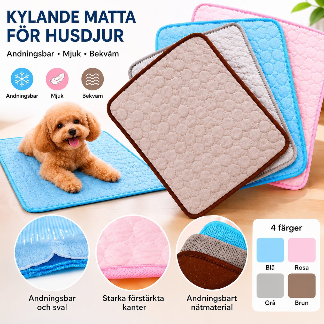 🐾ChillPad™- Den svala favoritplatsen för din hund